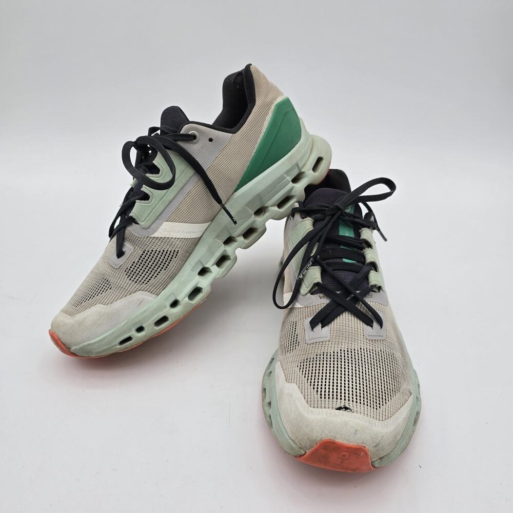 On Running Cloudstratus Womens Womens US 9 EU 40.5 White Blue Sneaker Shoes